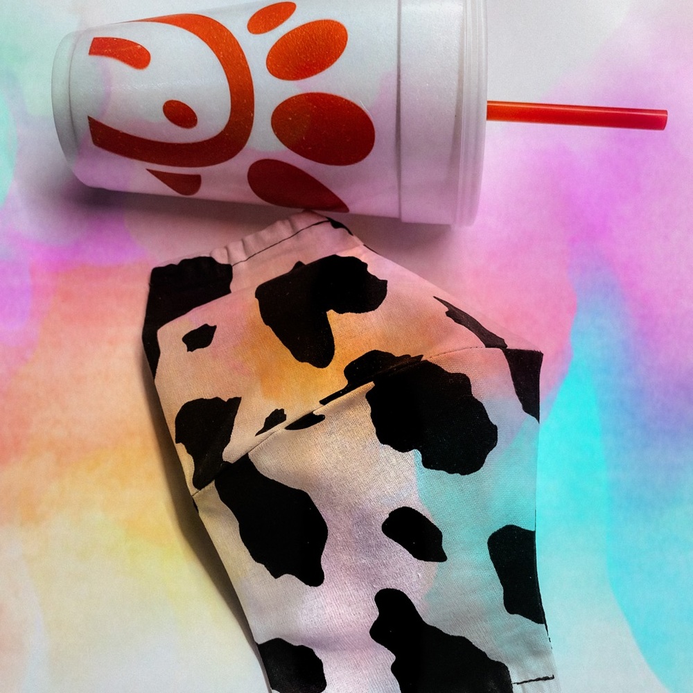 Chick Fil A Inspired Face Mask